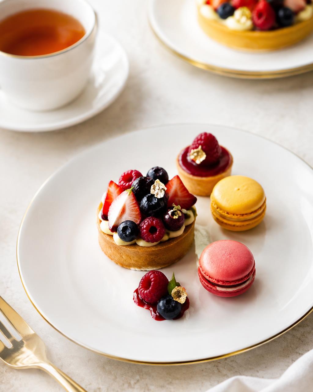 Elegant desserts